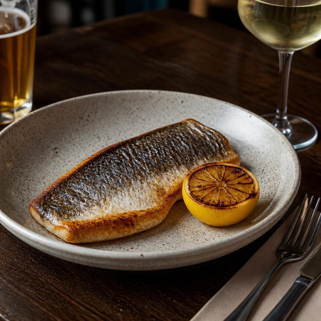 Pan fried fish of the day